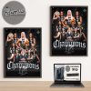 Las Vegas Aces Win The 2025 WNBA Champs Three Of A Kind Home Decor Poster Canvas