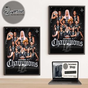 Las Vegas Aces Are The 2025 WNBA Champions Three Of A Kind Home Decor Poster Canvas