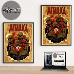 Metallica Merch Mama Said Screen Printed Home Decor Poster Canvas