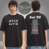 Guns N Roses Merch Live Era 87-93 Two Sided Unisex T-Shirt