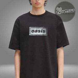 Oasis Merch Tokyo JP Live 25 Tour At Tokyo Dome On October 25 26 2025 Thread Logo Unisex T-Shirt
