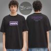 Oasis Merch Tokyo JP Live 25 Tour At Tokyo Dome On October 25 26 2025 Tour Photo Mono Two Sided Unisex T-Shirt