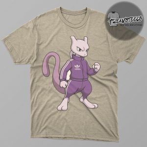 Pokemon x Adidas Collaboration Celebration 30th Anniversary Mewtwo Unisex T-Shirt