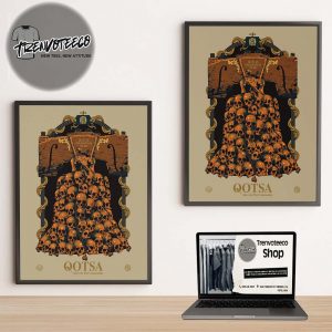 Queens Of The Stone Age Alive In The Catacombs At The Met In Philadelphia PA On October 7 2025 Home Decor Poster Canvas