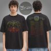 Queens Of The Stone Age Merch Limited Edition Alive In The Catacombs Skull Red Unisex T-Shirt