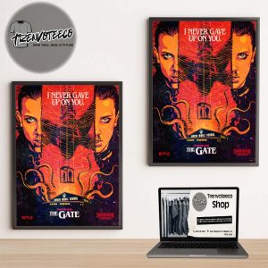 Stranger Things Merch Stranger Things Season 2 x Butcher Billy The Gate Home Decor Poster Canvas