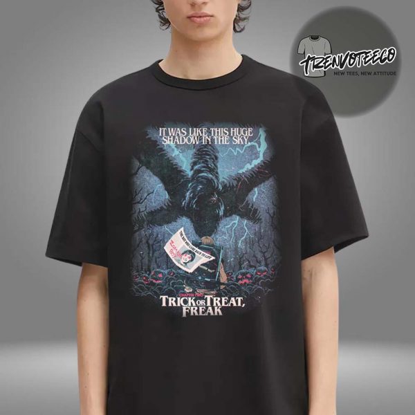 Stranger Things Merch Stranger Things Season 2 x Butcher Billy Trick Or Treat Freak Unisex T-Shirt