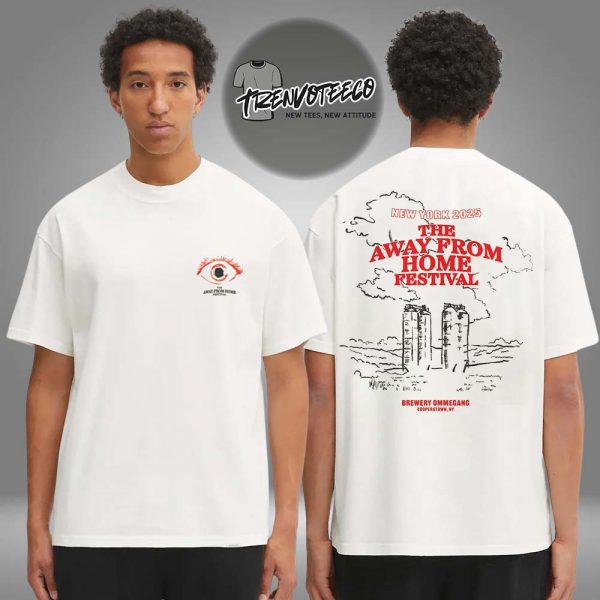 The Away From Home Merch Festival Two Sided Unisex T-Shirt