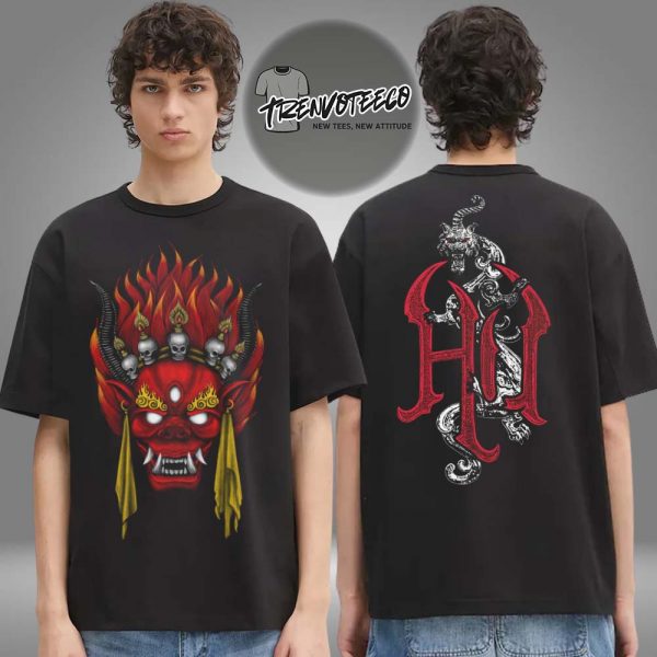 The Hu Merch Hulloween Season Is Here Erlik Two Sided Unisex T-Shirt