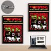 Oasis Exclusive Merch Tokyo JP Live 25 Tour At Tokyo Dome On October 25 2025 Home Decor Poster Canvas