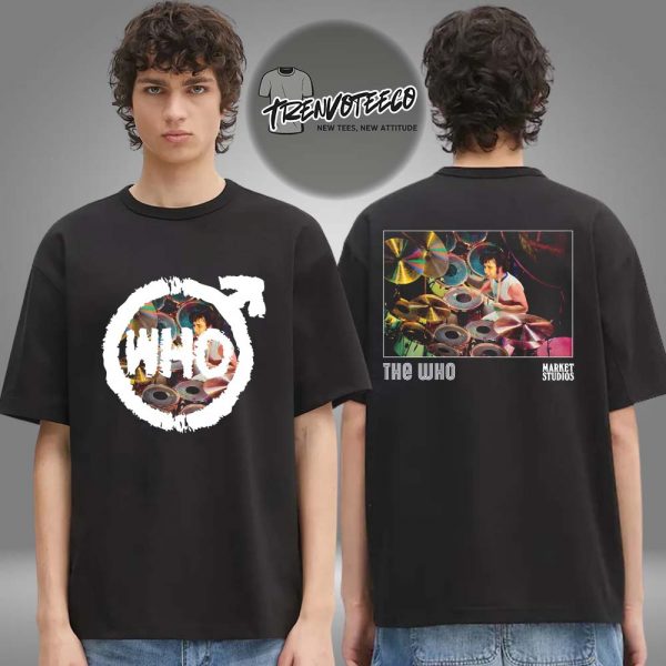The Who x Market Studio Merch D2C Exclusive Color Photography Two Sided Unisex T-Shirt