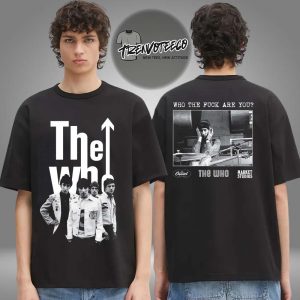 The Who x Market Studio Merch Exclusive Black And White Photography Two Sided Unisex T-Shirt