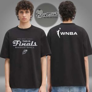 WNBA Finals 2025 This Is Finals Basketball Logo Two Sided Unisex T-Shirt